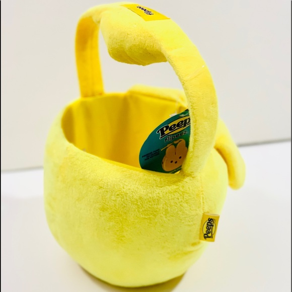 Peeps Flipeez Yellow Bunny Easter Peep Basket - Picture 6 of 10